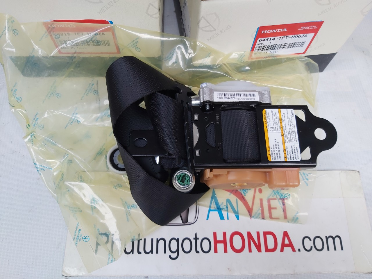 Dây đai an toàn ghế trước xe honda CIVIC 2018